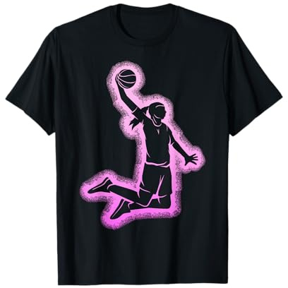 Basketball Mädchen Damen Basketballerin T-Shirt