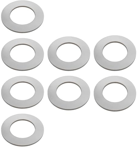 SG Store 8 Pezzi 304 Rondelle Piatte In Acciaio Inossidabile 70 Mm X 41 Mm X 1 Mm 2 Mm 3 Mm Compatibile Con JCB E Compatibile Con KUBOTA Benna Escavatore