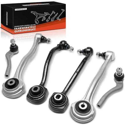 Frankberg 4x Querlenker + 2x Spurstangenkopf mit Traggelenk Vorne Links | mit Traggelenk, Vorne, Links, Rechts, 2033300111, Rechts; Kompatibel mit C-Klasse T-Model S203, CLK Cabriolet A209, CLK C209