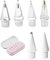 6 Piezas Puntas para Apple Pencil 2a/1a Generacion Punta de Repuesto Pom de Alta Sensibilidad Precisas con 6 Texturas para Apple Pencil USB-C/Pro con Funda de Transporte