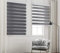 Taiyuhomes Day and Night Zebra Roller Blind Gradient Double Fabric Translucent or Blackout Vision Curtains for Window and Door with Aluminium Cassette (Grey, Width 50cm X Height 150cm)