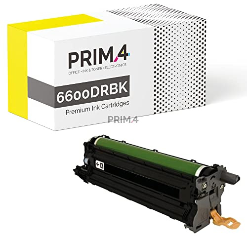 PRIMA4 - 108R01121 Noir Unité d'impression Tambour Compatible avec Imprimante Xerox VersaLink C400, C405, Phaser 6600dn, 6600dnm, 6600n, 6600, WorkCentre 6605dn, 6605dnm, 6605n, 6605, 6655i -60k Pages