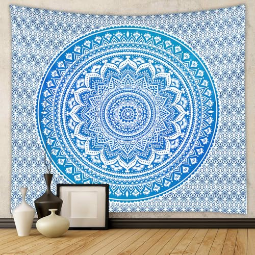 Uixxducc Mandala Wandteppich Wandbehang, Boho Wandteppich Tapisserie Indische Tuch Böhmische Wandtuch Wandkunst Schlafzimmer (230x180cm,GT111202)