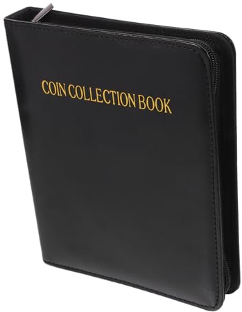 HOODANCOS Libro De Monedas Para Coleccionistas Protección Contra Arañazos Fácil De Transportar