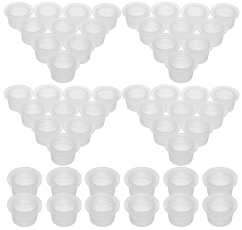 WRITWAA 200 Pièces Bouchons Plastique Transparent Bouchons de Remplacement Étanches pour Bouteilles Pots de Fleurs et Accessoires de Cuisine