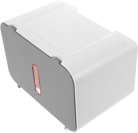 Zerodeko Dispensador de Toallas de Papel sin Contacto Gran Capacidad y Diseño Moderno, Soporte de Pared para Baño y Cocina sin Necesidad de Taladrar