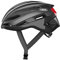 ABUS 87198 Fahrradhelm, Schwarz (Titan), M (52-58 cm)