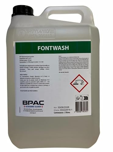 BPAC Fontwash - Detergent Fontaine de Lavage 5 L