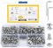200 Pz Set di Dado a T M4 M5: 100 Pz Dadi a T M5 M4 e 100 Pz Viti Barre Filettate Vite Esagonale, Dado Scanalato a T con Scanalatura 4 e Scanalatura 5 per Profilo in Alluminio Serie 2020