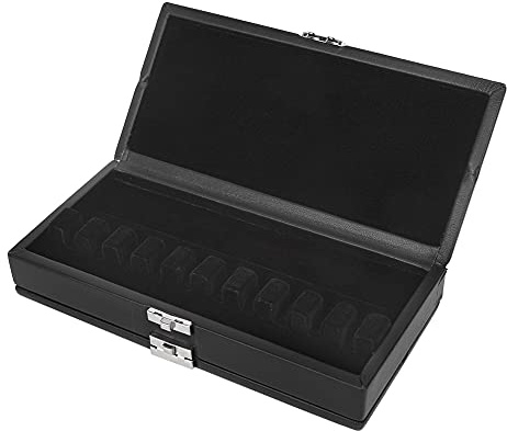 Fagott-Vibrator-Koffer, 2-lagige Holz-Aufbewahrungsbox, feuchtigkeitsbeständige und belüftete Vibrator-Box für Fagott-Zubehör, kompakt und robust