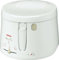 Tefal Maxi Fry Fritteuse, 1.900 Watt, Kapazität 1,2 kg, Fritteuse mit Öl, wärmeisoliert, regelbare Temperatur, automatische Deckelöffnung, leichte Reinigung, weiß, FF1000