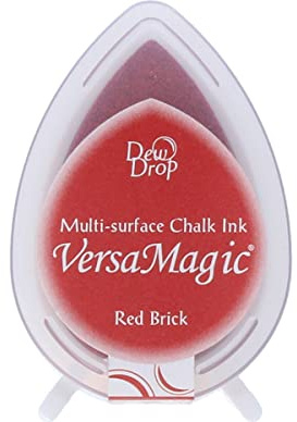 VersaMagic Chalk Dew Drop Ink Pad-Red Brick