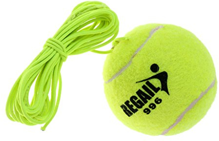 CUTICATE Tennis übungs Ball mit Schnur Tennisball Ersatzball