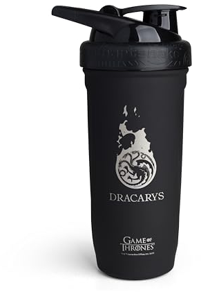 SmartShake Reforce Stainless Steel - Game of Thrones, Dracarys - 900 ml.