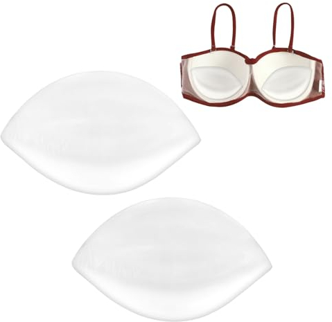 HFDONGL Coque Soutien Gorge Silicone Coussinets Soutien-Gorge et Volumateurs Transparent Coussinet Soutien Gorge Réutilisable Rembourrage Soutien Gorge Adhesif pour Une Variété de Soutiens-Gorge