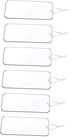 MOLUCKFU 6 Stücke Acryl Hochzeit Stuhl Sitz Platte Dekorative Zeichen Hängen Sitz Tags Für Hochzeit Zubehör