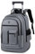 FANDARE Rolling Laptop Backpack with Wheels Travel Daypacks Men Lifestyle Leisure Urban Backpacks Men Versatile Street Knapsack College School Bag for Travel Outdoor Everyday Bags Polyester Grey