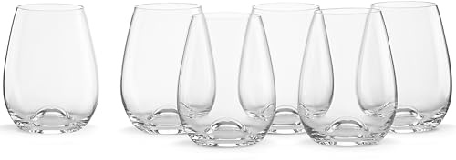 Lenox Tuscany Classics Stemless Glass Set, Buy 4 Get 6, 2.6 LB, Clear