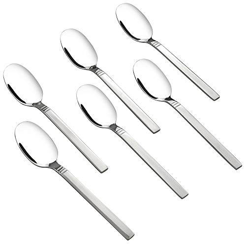 Fiazony 12-Piece Stainless Steel Coffee Spoons, Small Espresso Spoon, Mini Spoon
