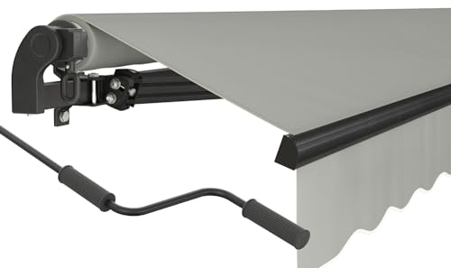 empasa manuelle Gelenkarmmarkise Markise 'Start' Sonnenmarkise Sonnenschutz Alu/Polyester komplett vormontiert, in verschiedenen Größen und Farben