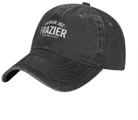 LYLQSSYS Smokin Joe Frazier 1971 Cowboyhut Snap Back Hut Sport Cap Anime Hut Angeln für Frauen 2024 Herrengeschenk