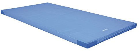 Grevinga® TÜV-Süd zertifizierte Turnmatte (VB 120) | 200 x 100 x 8 cm | BLAU | mit Klett- und Flauschecken