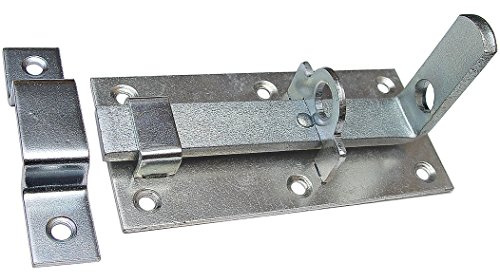 Puerta candado cerrojo – Cerrojo para puerta cajones cerrojo 100/50 Pestillo de seguridad recta
