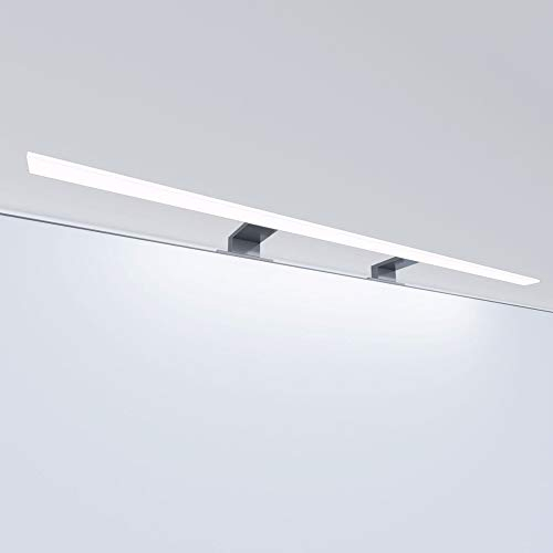 kalb Material für Möbel LED Badleuchte Badlampe Spiegellampe Spiegelleuchte Schranklampe Aufbauleuchte, Länge:800mm, Farbe:warmweiss