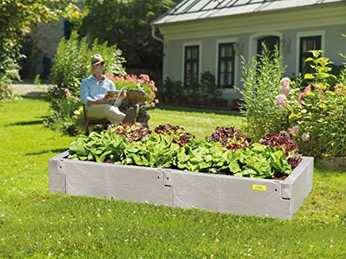 Juwel 20476 Bancal/Bancal Timber Juego de Montaje, ampliación para el Hierbas Bancal Timber, Garantiza BPA Aislamiento de Calor