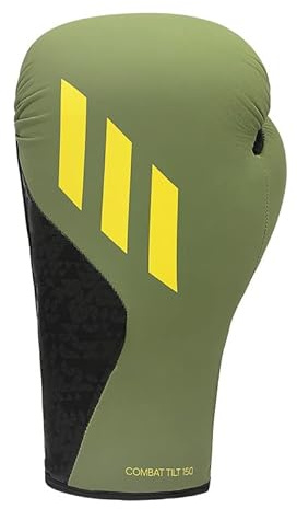 Adidas x Anderson Silva Tilt150 Boxing Gloves - Premium PU Shell, Enhanced Wrist Support, Optimal Punch Alignment for Men, Women, Kids, Boxing, Kickboxing, MMA, Punching Gloves, MMA Gloves