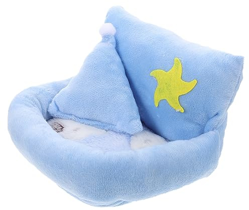 Housoutil 3stücke Kuschelnest Für Kleintiere Plüschbett Für Hamster Meerschweinchen Und Zuckergleiter Winterversteck Für Haustiere Und Warm Für Entspannte Ruhezeiten