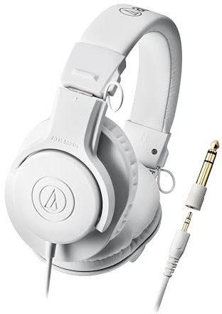Audio-Technica ATH-M20x Professional Monitor Headphones White