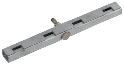U Mattenverbinder Zaunverbinder Lang Doppelstabmattenzaun Zubehör Zaunverbinder Stabmattenverbinder (5, Zink)
