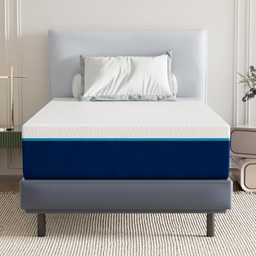 DEWINNER Matelas 90x190,Épaisseur 16cm, Mousse à Mémoire de Forme, Fermeté Moyenne, 7 Zones de Confort, Soutien Parfait, Réversible à Deux Faces,Idéal pour Adulte, Enfant ou Étudiant