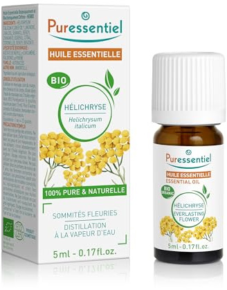 Puressentiel Aceite Esencial de Helicriso AEBBD BIO 10 ml | Aceite esencial 100 % puro y natural AEBBD