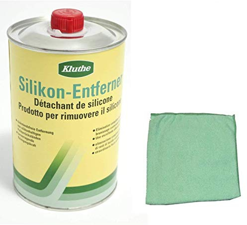 Kluthe Silikonentferner inkl. Microfasertuch von E-Com24 (1 Liter)