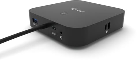 i-tec USB-C HDMI DP Dockingstation mit mit Stromversorgung 100W, Netzteil im Lieferumfang enthalten