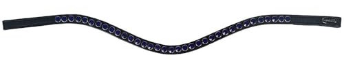 HORKA Stirnriemen Colori Schwarz - Full/WB - Schwarz-Blau