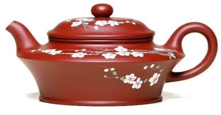 Tetera de arcilla morada de 240 ml de pequeña capacidad, juego de té chino Zisha