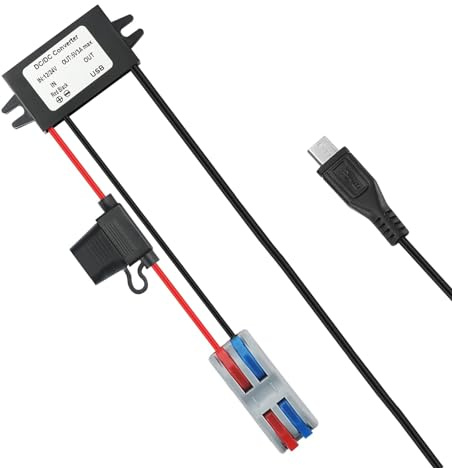 DC 8-32V Passo giù a 5V 3A MAX 15W Tipo C Convertitore Adattatore Trasformatore Impermeabile di Potenza(Type C)