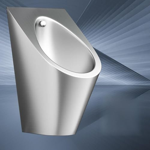 Orinatoio a parete in acciaio inox 304 per uomo - Orinatoi con sensore di scarico commerciale per hotel, ristoranti e scuole -