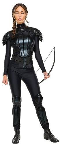 Rubies Women's Hunger Games Mockingjay Katniss Deluxe Costume, Large, (USA 14-16), BUST 40-42', WAIST 35-38', INSEAM 30' Halloween