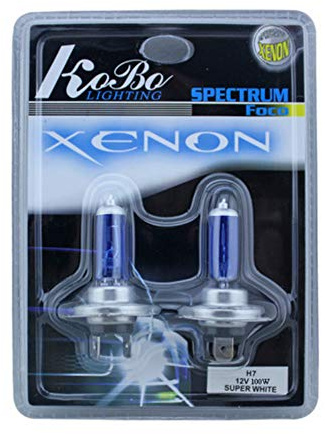 ZMShun 2Pcs H7 12V 100W 5500K Xenon White Car Headlight Bulbs H7 Auto Bulbs Car Fog Light Bulb Automobile Head Light DRL Lamp Super White H7 100W 12V DC (H7), Blue glass