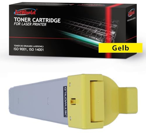 JetWorld Toner Ersatz Samsung CLTY808S SS735A Gelb für X4220RX, X4250LX, X4300LX 20000 Seiten je Tonerkartusche, Hochwertiger Druck