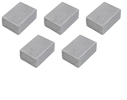 Opatiny Detergente per griglia e mattoni, pietra pomice per barbecue e barbecue, strumento di pulizia sicuro ed efficace per cucinare all'aperto, confezione da 5