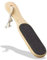 PARENCE.- Râpe Pied Bois – Lime Pieds Callosités & Peaux Mortes – Râpe Double Face Exfoliante 29x5,5cm avec Corde d’Accroche – Accessoire Pédicure Maison