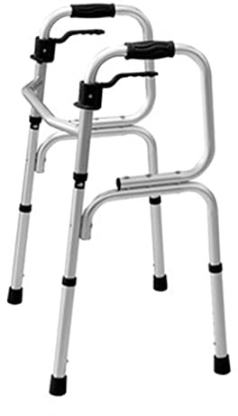 Andador plegable para adultos, diseño ligero y estrecho para una fácil movilidad, ideal para uso en interiores y soporte para discapacidades