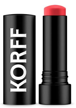 Korff Balsamo Labbra 02, Trattamento Labbra Colorato Idratante e Riparatore, con Olio di Semi di Lampone, Texture Morbida, 4 ml
