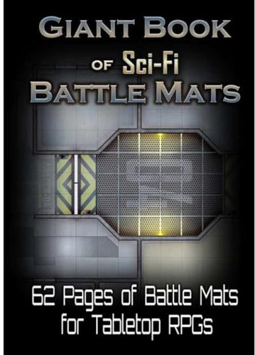 Giant Book Of Sci-Fi Battle Mats (A3)