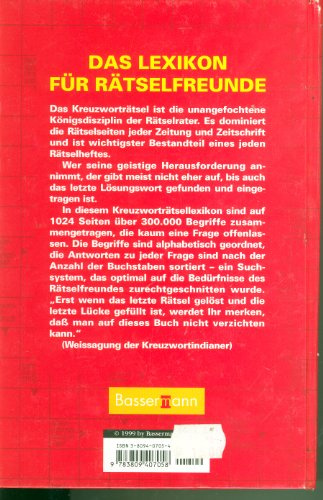 Riesen Kreuzworträtsel Lexikon. Über 300.000 Begriffe